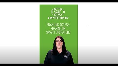 MyCentsys Remote | Features | Enabling Access Sharing on SMART Operators