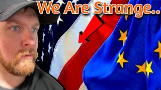 American Reacts to America is NOT Europe...