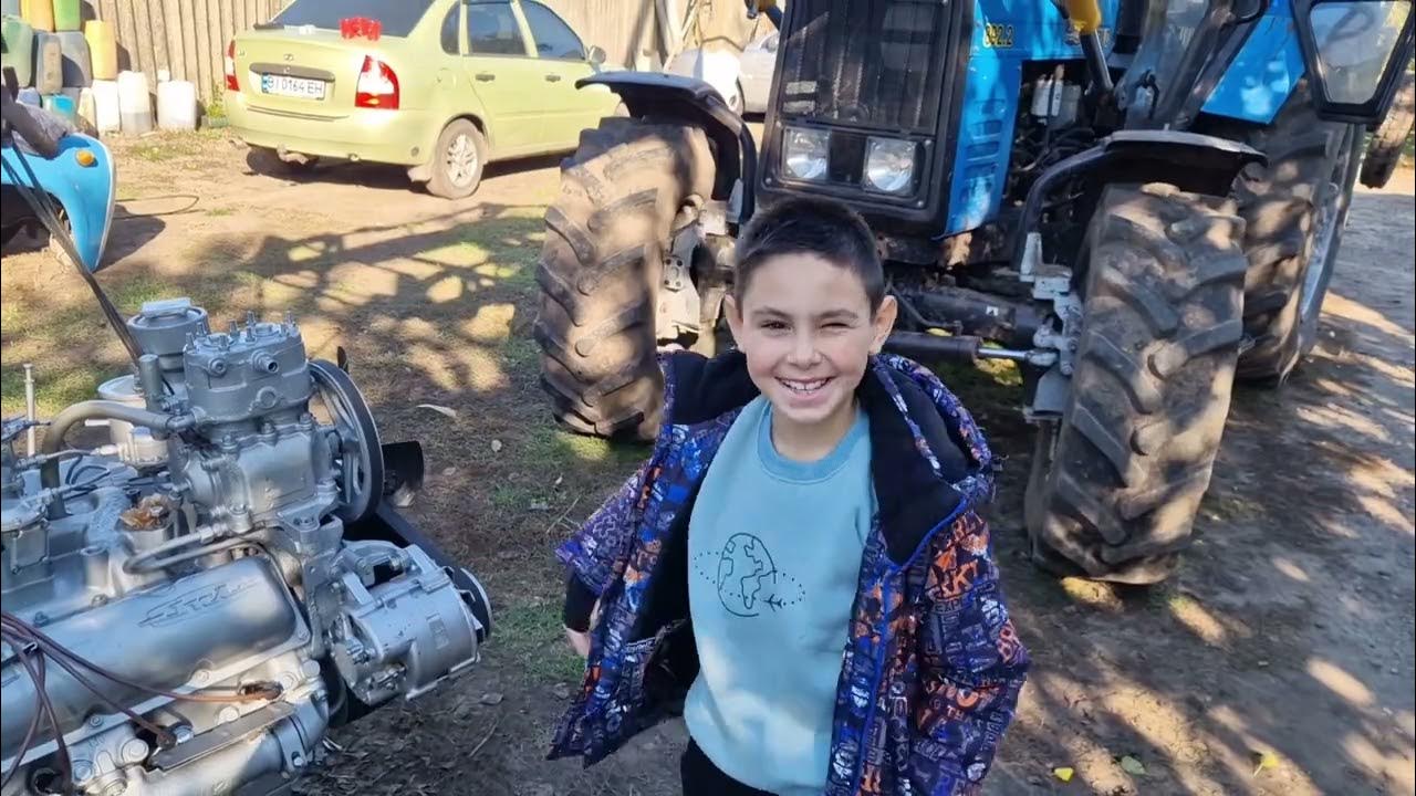 ЗІЛ 130 Заміна двигуна на новий👍👍👍 - YouTube
