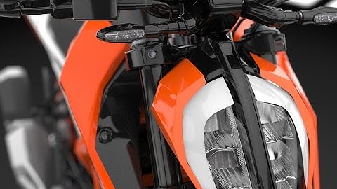 2017 Duke 390 Modelled in Maya Rendered in Keyshot