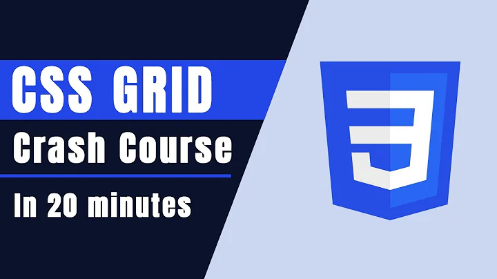CSS Grid Crash Course - Learn grid in 20 minutes