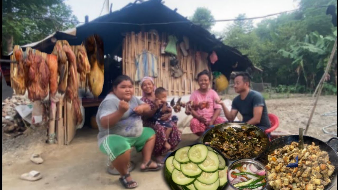 Nepali dish ma Bungur  Kan Sekwa &