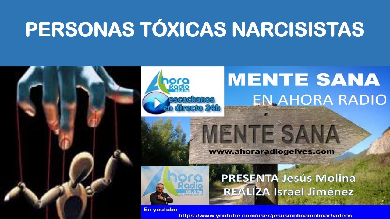 PERSONAS TÓXICAS NARCISISTAS MENTE SANA mentos