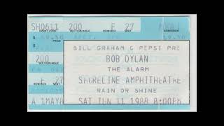 Bob Dylan 1988 06 11 Shoreline Mt  View, Ca. &quot;Remastered&quot;