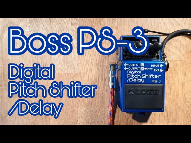 超お買い得！ BOSS PS-3 Digital Pitch Shifter / Delay - 楽器/器材