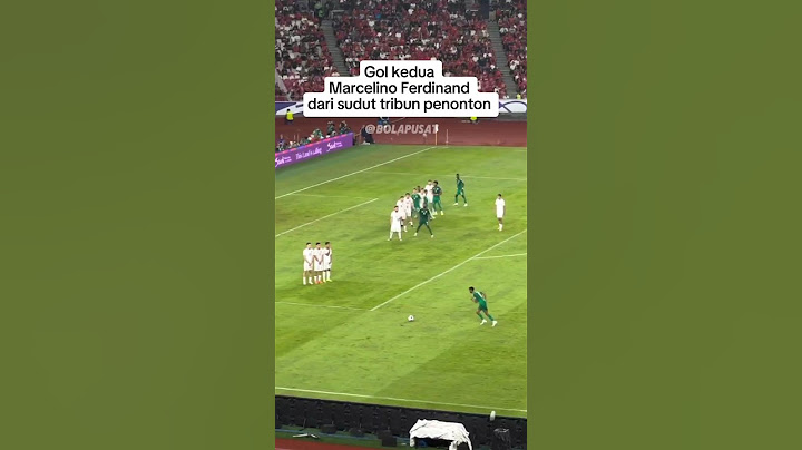 gol kedua Marcelino Ferdinand x Calvin Verdonk #timnas #timnasindonesia