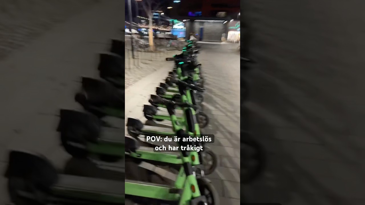 Ner med alla elsparkcyklar 