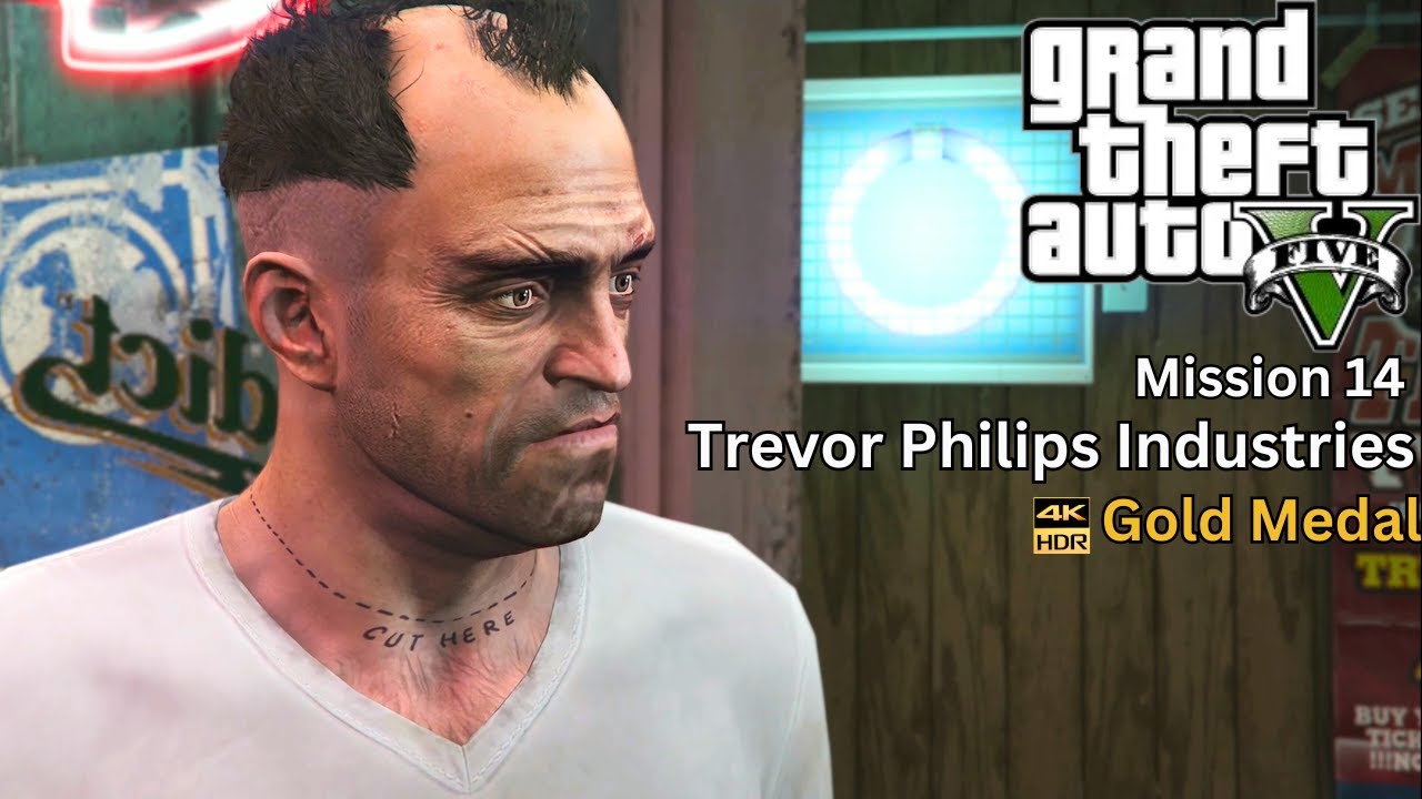 GTA 5 - Trevor Philips Industries - Gold Medal Guide - Mission 14 - YouTube