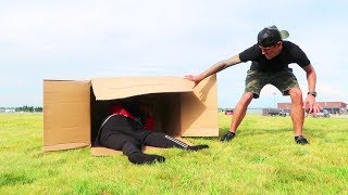 I FOUND A MAN!! (In a box)