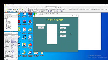 Tutorial Program Rata-rata Menggunakan Delphi 7