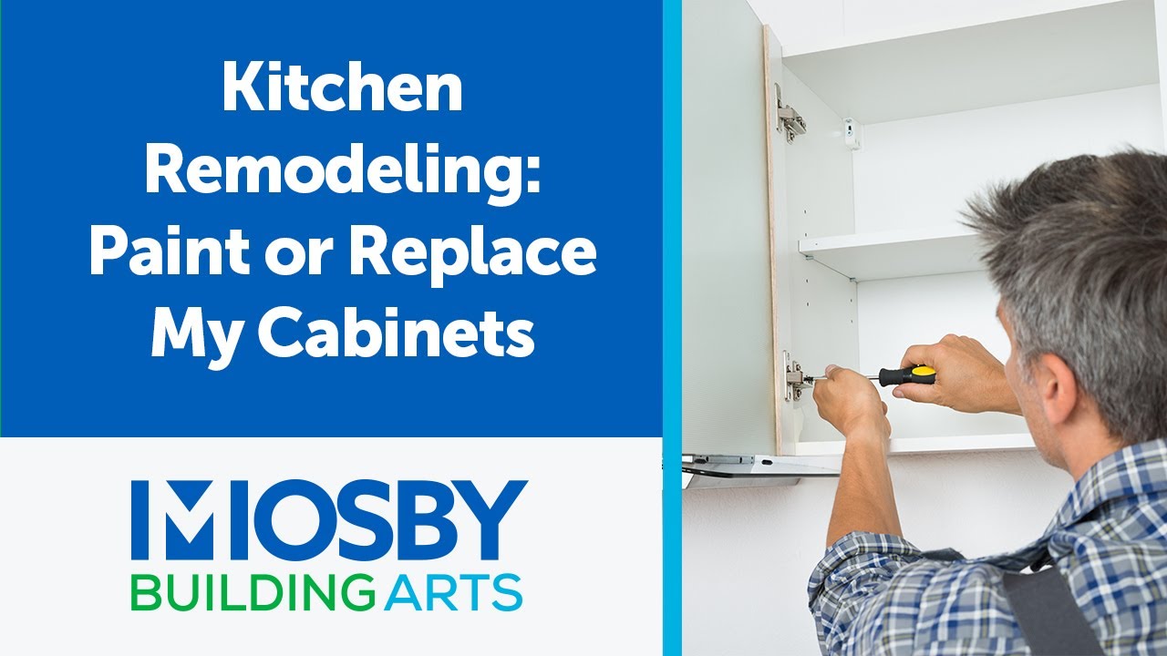 Kitchen Remodeling Paint Or Replace My Cabinets Youtube