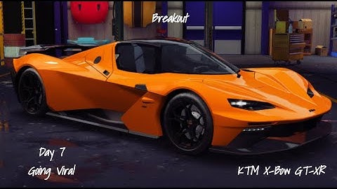 NFS No Limits Breakout KTM X-Bow GT-XR Day 7 (Going Viral)