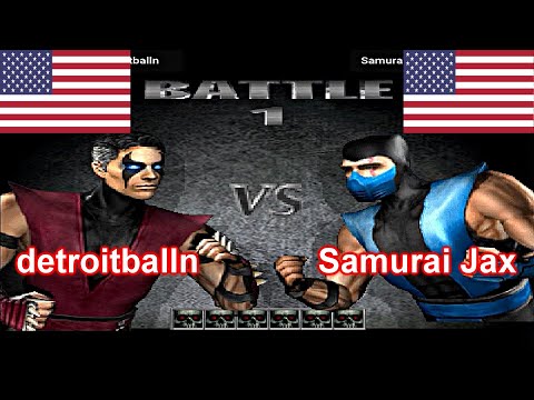 Mortal Kombat Gold - detroitballn vs Samurai Jax