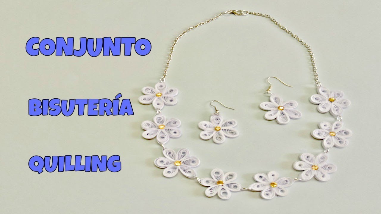 y técnica QUILLING. - YouTube