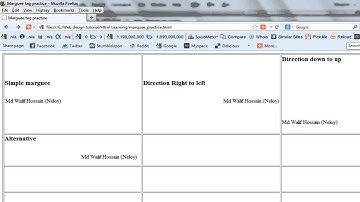 Bangla Web Design # Lec_Three_Part-01(Marquee Tag)