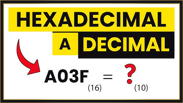 🚀 HEXADECIMAL a DECIMAL [MEJOR Método en 2 Minutos]