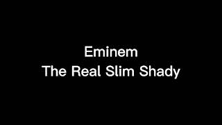 Eminem - The Real Slim Shady (slowed + more slowed drops) Resimi