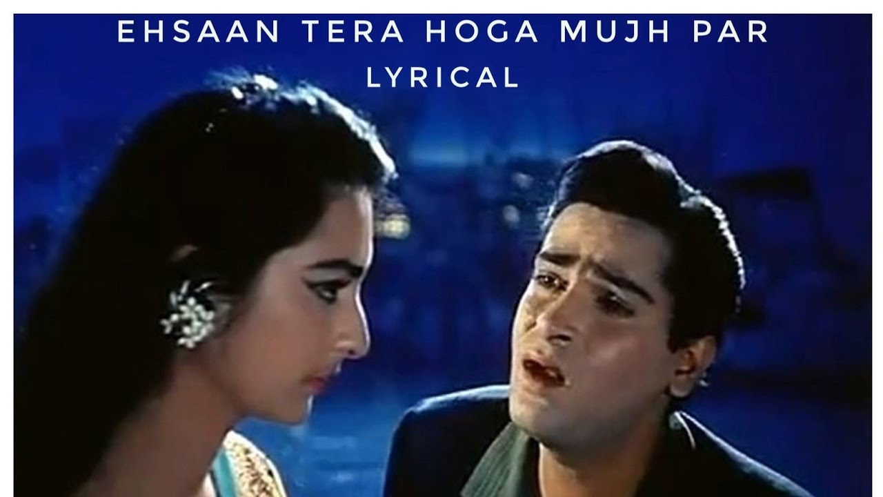 Ehsaan Tera Hoga Mujh Par Lyrical Reprise Singer Avi 