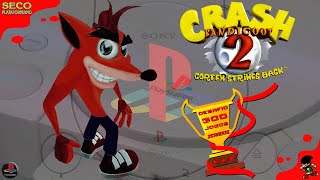 Crash Bandicoot 2  (direto do Playstation Fat + PSIO) / Meu desafio 300 jogos zerados 233/300