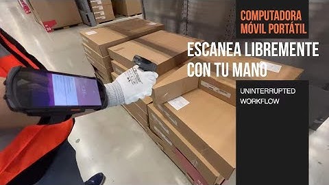 Escáner de código de barras innovador