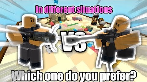 Accelerator VS Ranger in different situations. TDS (ROBLOX)