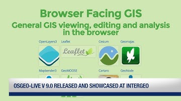 OSGeo Live V 9 0 released and showcased at INTERGEO