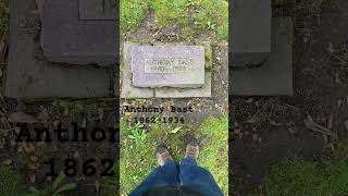 Random grave, Anthony Bast 1862-1934 #cemetery