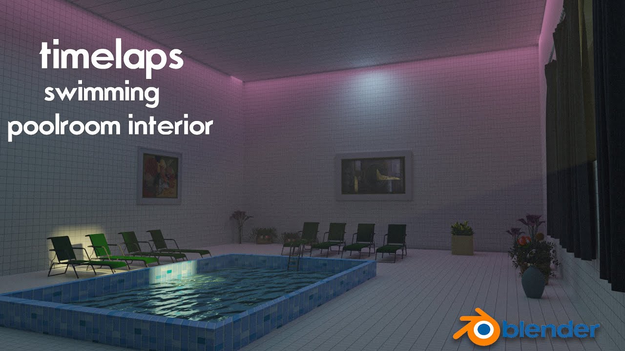 How To Make The Poolrooms In Blender (Under 10 Minutes) 