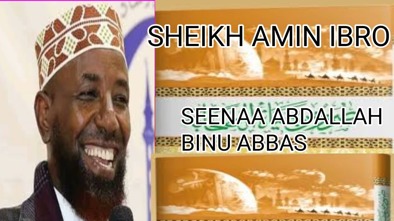 SEENAA ABDALLAH BINU ABBAS Sheikh Amin Ibro 