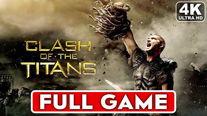 CLASH OF THE TITANS Gameplay Walkthrough FULL GAME [4K ULTRA HD PS3] - No Commentary