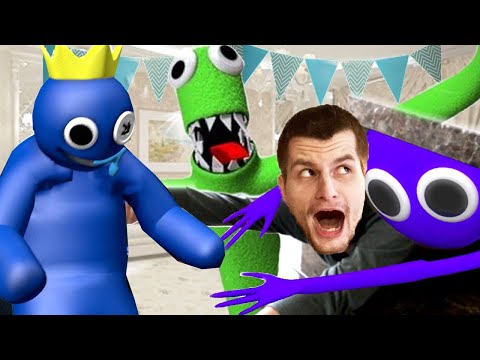 GÖKKUŞAĞI ARKADAŞLARDAN SAKLANIYORUZ  (RAINBOW FRIENDS)