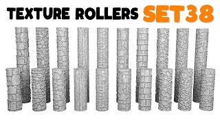 Texture Rollers Set 38