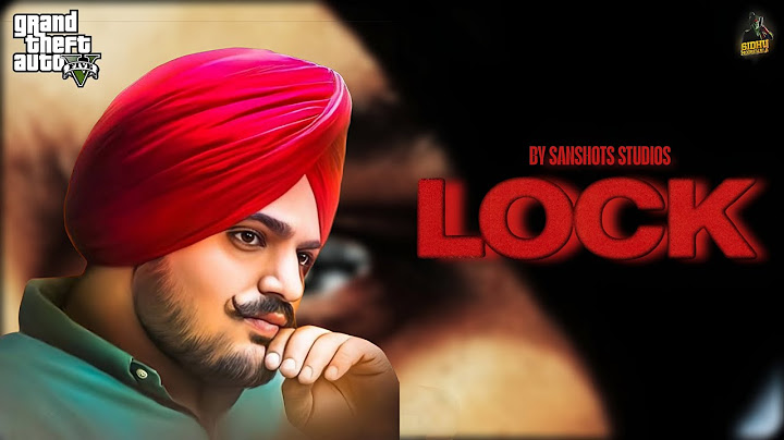 LOCK (MUSIC VIDEO) SIDHU MOOSE WALA | SanShots Studios | DIVYESH