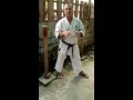 Makiwara lesson 1 okinawa summer 20016 patrick rault kyudokan france