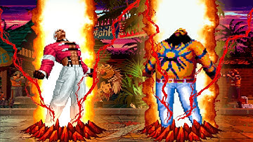 [KOF Mugen] D. Yashiro Rhythm vs Chang Koehan Team