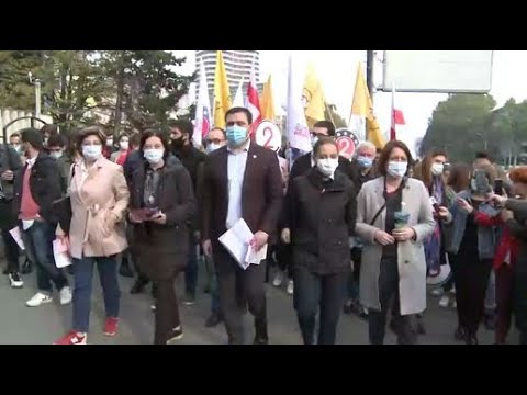 ოპოზიციის მსვლელობა - პოლიტიკოსები მოქალაქეებს 8  ნოებერს დაგეგმილ მასშტაბურ აქციაზე იწვევენ