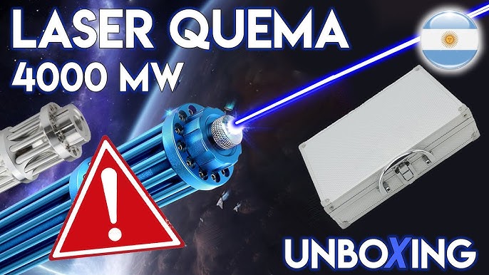 Láser Puntero Quemador MXLZK-001-26 Potencia 50000mW Alcance 90000m  3,1-3,8V 2 Pilas