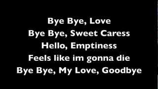 Video thumbnail of "Bye bye love- Ekolu(Lyrics)"