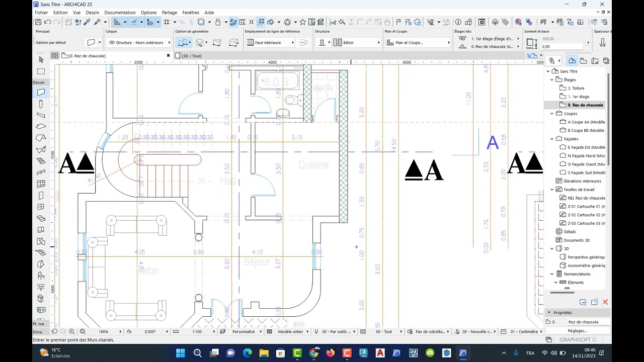 archicad étape 1
