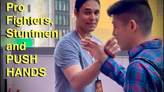 BEGINNERS Solo & Partner Tai Chi Push Hands Drill with Coach Jan, Maximillion Chen and more ☯️💪