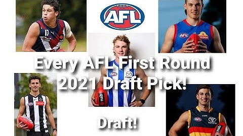 Every AFL First Round Draft Pick 2021!