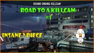 INSANE CROSSMAP 2 PIECE TRICKSHOT! (Road to a Killcam Ep.1 AW w/ 3 Shots! )