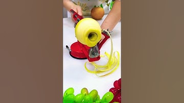 Peeling apples got easier
