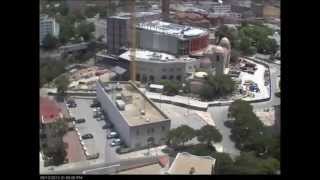 Tobin Center for the Performing Arts: Construction Time Lapse