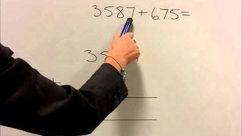 Column Addition Years 5 to 6 Without Column Headings