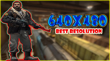 640x480 BEST RESOLUTION in CS:GO 🤍