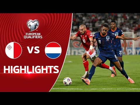 [Highlight] World Cup 2026 European Qualifiers : Malta vs Netherlands (10-10-68)