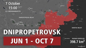 Russian Invasion of Ukraine: Novopavlivka - Pokrovske Offensive - Every Day [JUN 1 - OCT 7 2025]