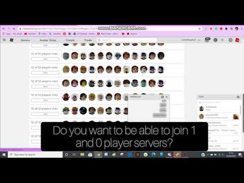 How To Scroll Through Server Pages Fast in Roblox with Google Chrome Add On  Roblox+ 