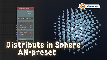 [Tut] Distribute in sphere - AN-preset